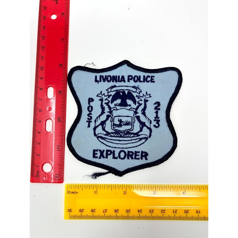 Livonia Police Explorer Post 213 Michigan MI Shoulder Patch
